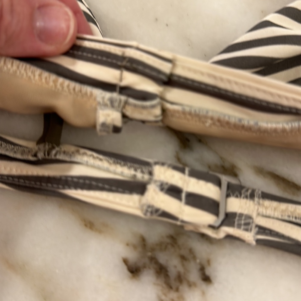 Solid & Striped Bikini Set - Picture 3 of 4
